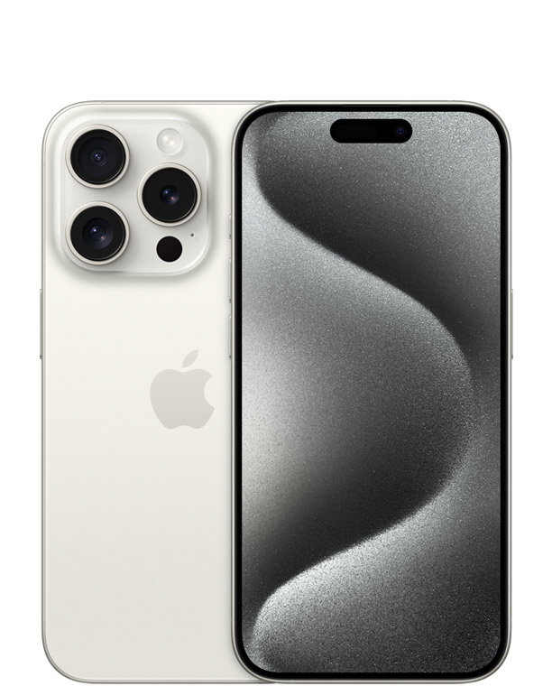 iPhone 15 Pro - Beyaz Titanyum